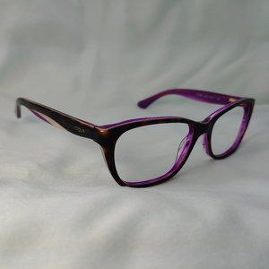 VOGUE Eyeglass Frames VO2961 Tortoise Shell Purple Brown Plastic Rim